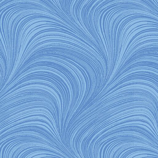 50 Blue Wave Texture Wide Backing (2966)