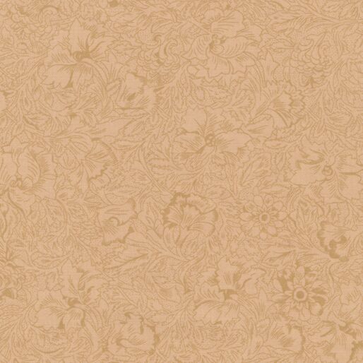77 Beige Antique Floral Wide Backings (7074)