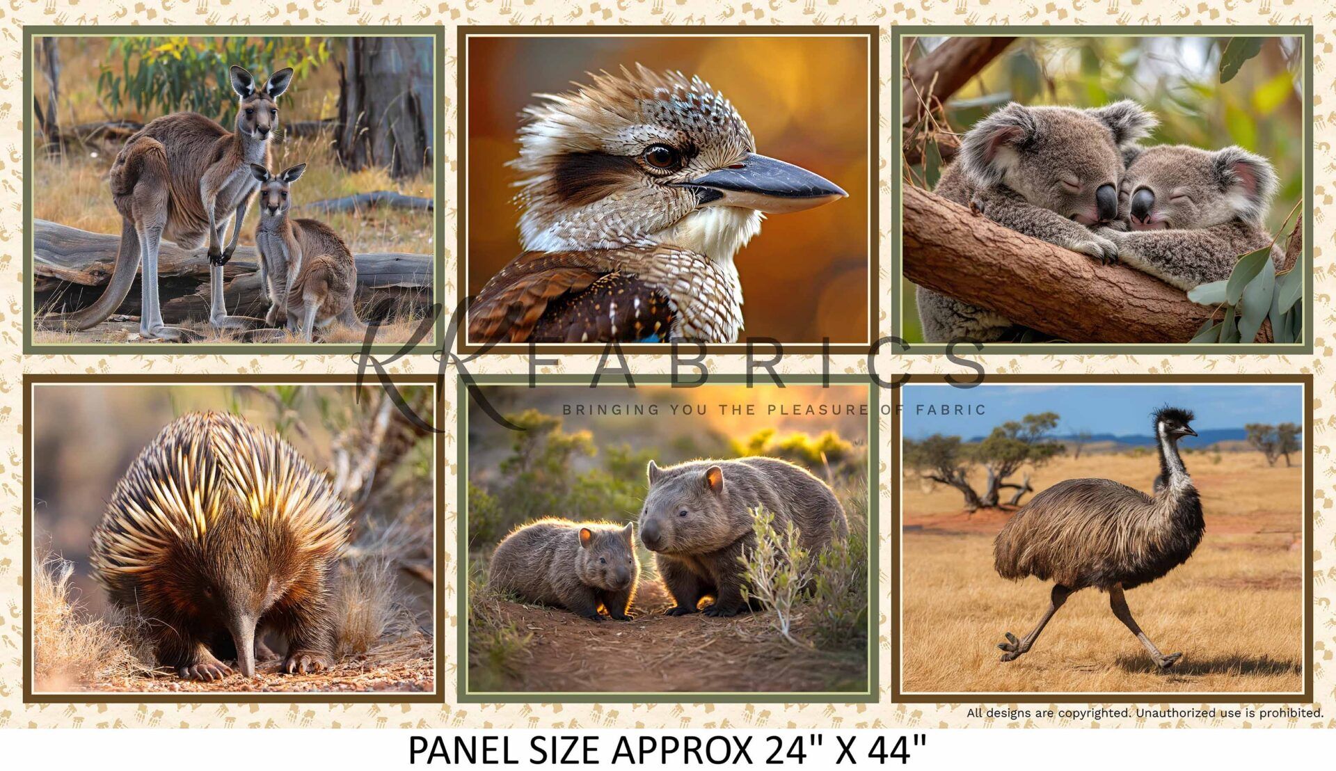 02 24 Inch Panel Postcard Outback Magic II (6010)