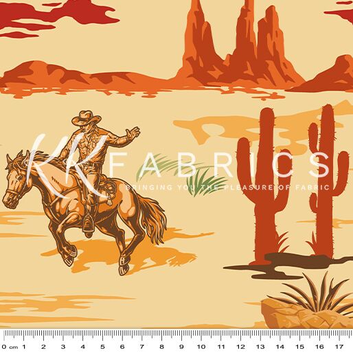 03 Horse Rider Sunset Western Tales (6004)