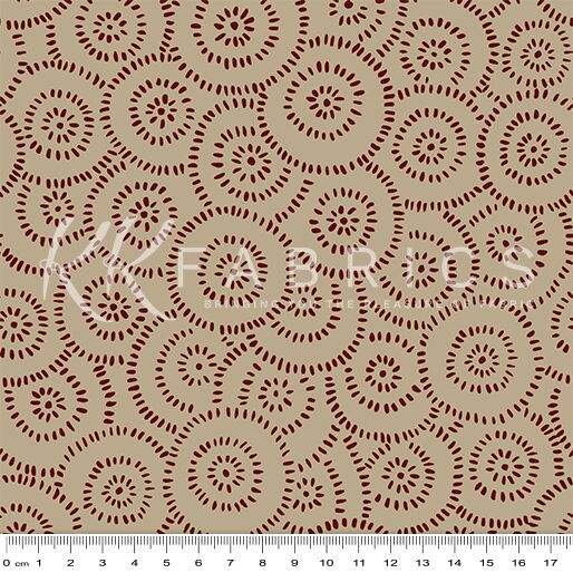 07 Hanabi Ring Maroon Miyabi Collection (6014)
