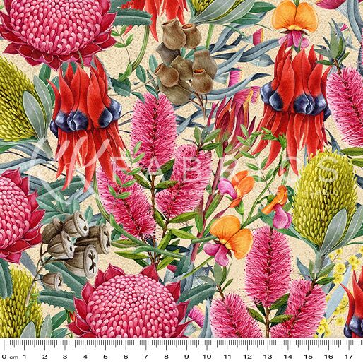 07 Wildflowers Cream Outback Magic II (6010)