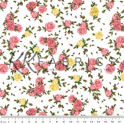 10 Rosy Yellow Pink Rose Reverie (6001)