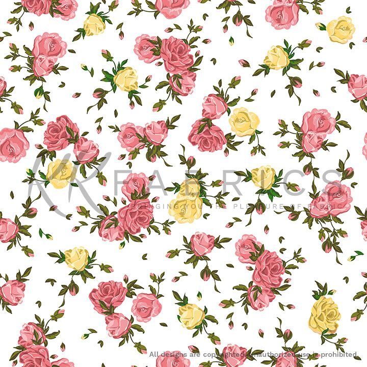 10 Rosy Yellow Pink Rose Reverie (6001)