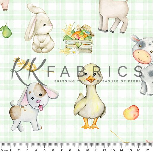 15 Farm Animals Green Counting Cuddles (6012)
