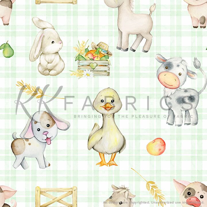 15 Farm Animals Green Counting Cuddles (6012)