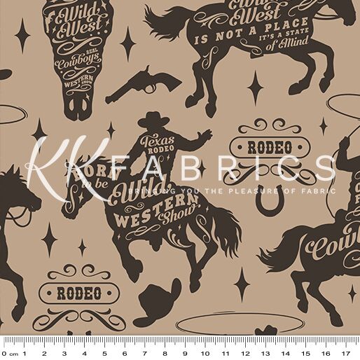 15 Rodeo Beige Western Tales (6004)