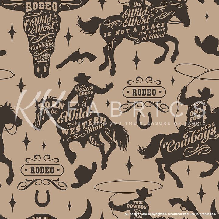 15 Rodeo Beige Western Tales (6004)