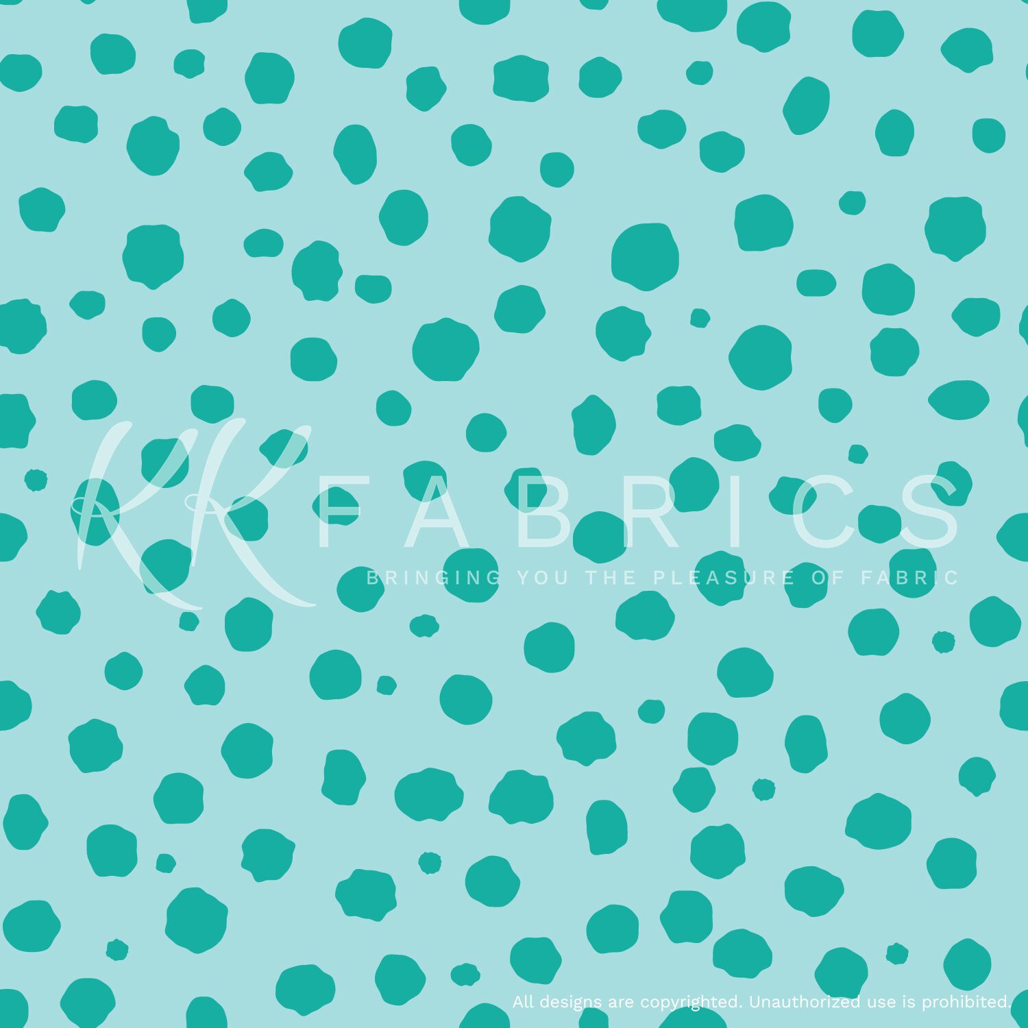 16 Turquoise on Aqua Spot (6020)