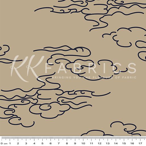 08 Clouds Beige Miyabi Wide Backings (6014W)