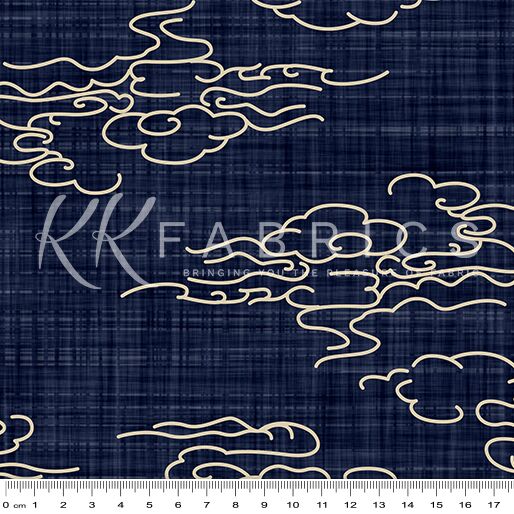 10 Clouds Indigo Miyabi Wide Backings (6014W)