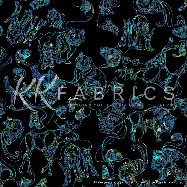 05 Turquoise Tumble Drawn Westward (6041)