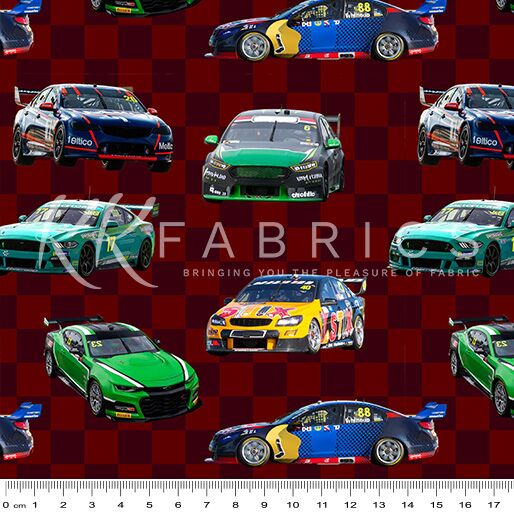 S4 Red Check Full Throttle Classics (6048)