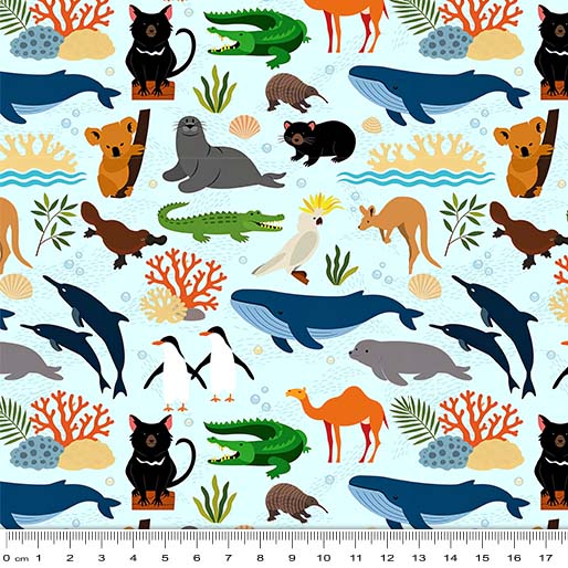 03 Animals Blue Australian Atlas (6068)