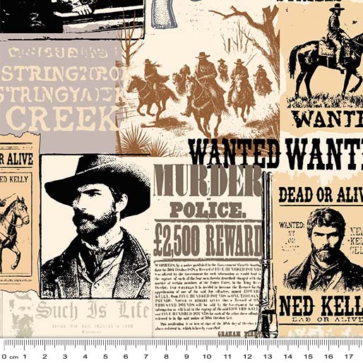 06 Bush Legends Paper Print Outback Outlaws (6067)