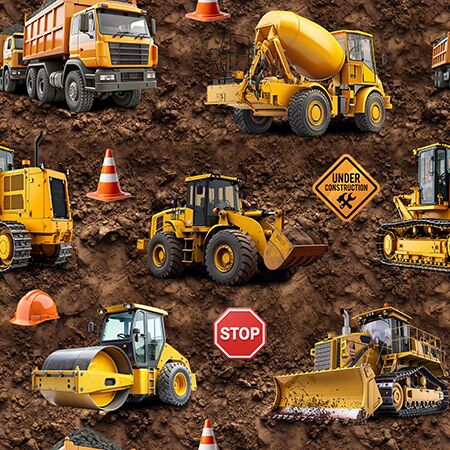 07 Machines at Work Construction Crew (6082)