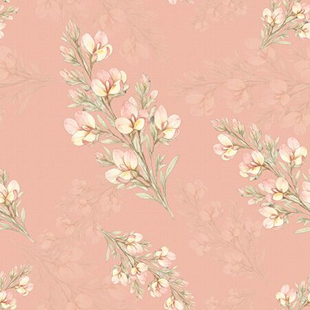 08 Slender Bush Pea Blush Pink Quiet Flight Wide Backings (6070W)