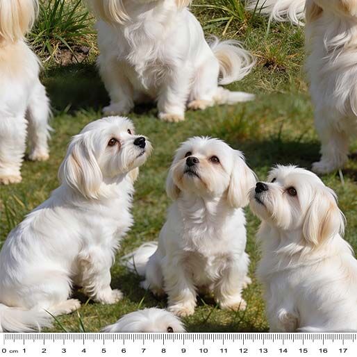 12 Maltese Grass Cherished Companions (6069)