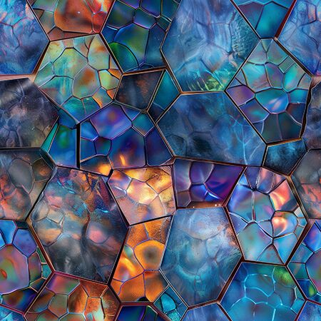 12 Ocean Mosaic Windows of Wonder (6058)