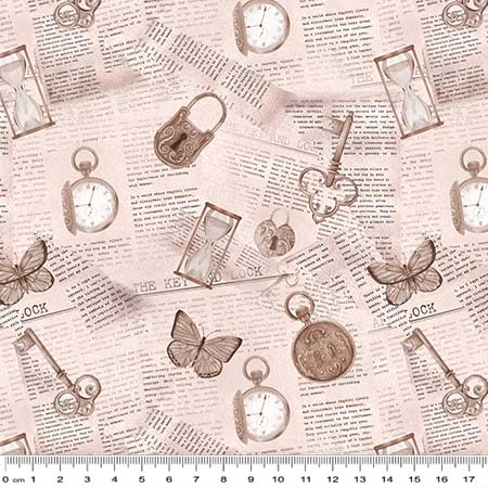 12 Treasure Finds Rose Botanical Ephemera (6059)