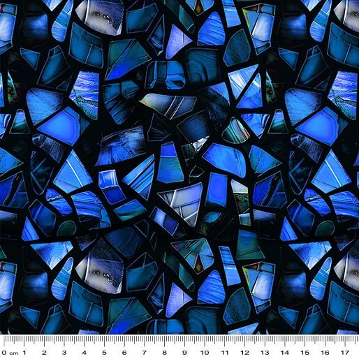 15 Sapphire Shards Windows of Wonder (6058)