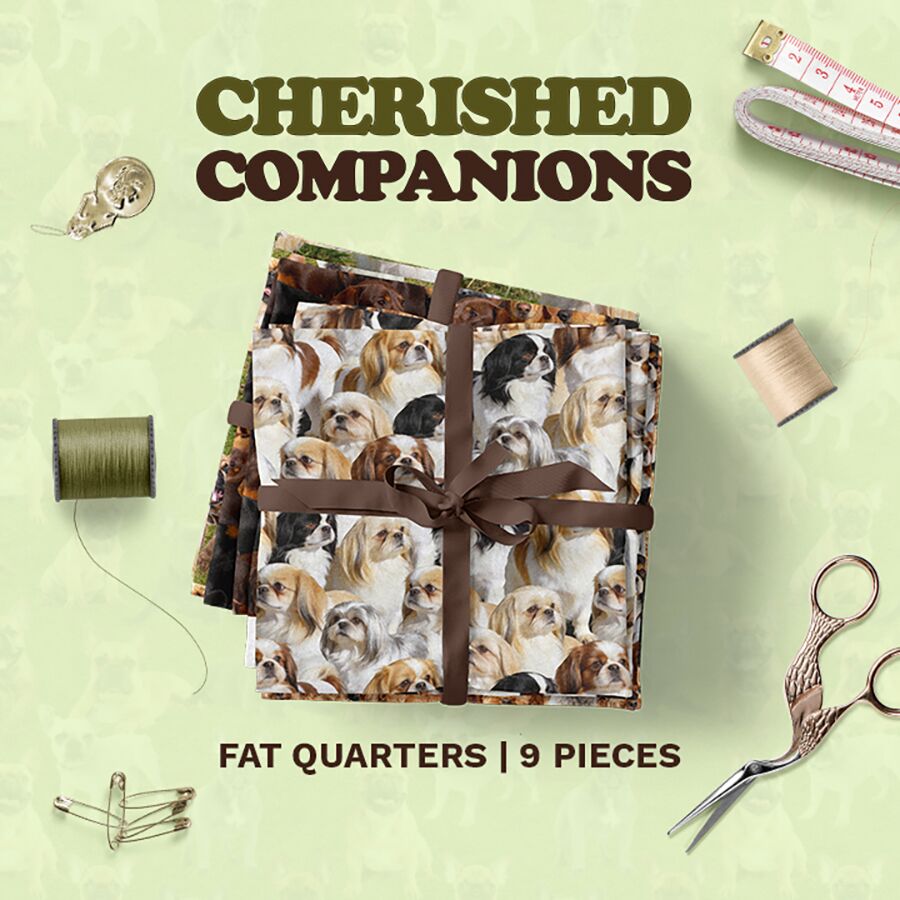 FQ Fat Quarters Cherished Companions (6069)
