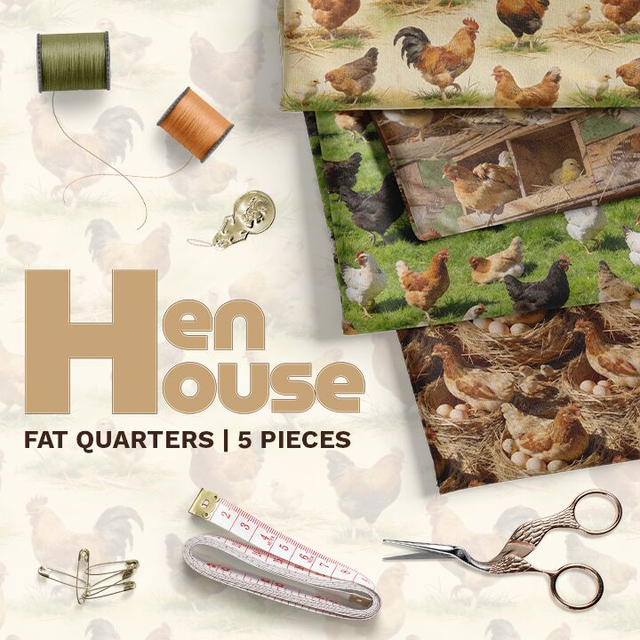 FQ Fat Quarters Hen House (6073) v2