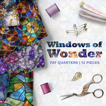 FQ Fat Quarters Windows of Wonder (6058)