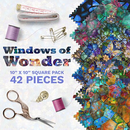SP10 10 Inch Square Pack Windows of Wonder (6058)